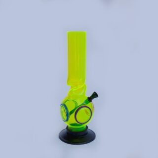 PARTY-BONG-Acrylic-ater-pipe-30-cm-tall-circles-assorted-colors