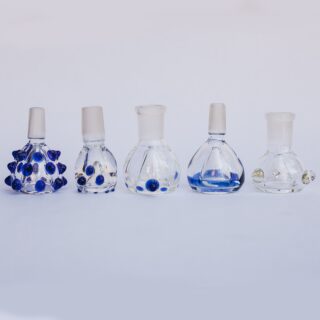 Glass Heads – Indian Glass Blown Decor Each