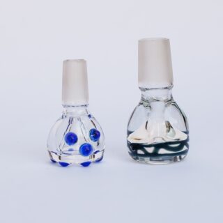 18mm Glass Bong Head Piece (Cool Design)