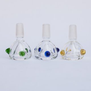 18mm Glass Bong Head Piece (Cool Design)