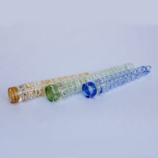Glass Bat – Twirl colour glass