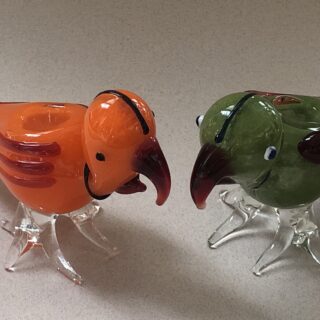 Birds of Paradise Glass Pipes