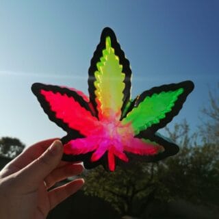 Ash-Trayz Homemade Leaf Epoxy Ashtray